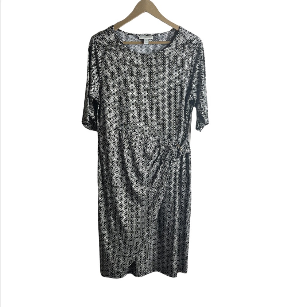 Dana Buchman Women's Short sleeve Pullover Dress